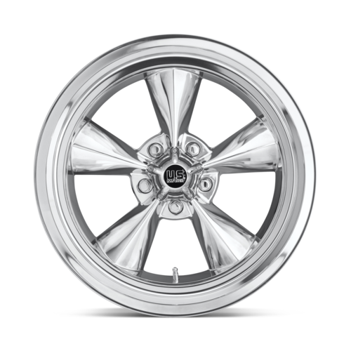 US Mag 1PC U108 Standard 15x8 High Luster Polished Wheel with 5x120.65 Bolt Pattern