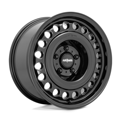 Rotiform R191 STL 18x9 Gloss Black Wheel with 6x139.7 Bolt Pattern and 106.10mm Center Bore