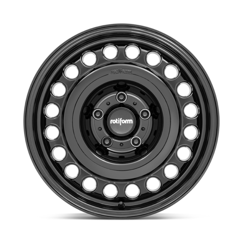 Rotiform R191 STL 18x9 Gloss Black Wheel with 6x139.7 Bolt Pattern and 106.10mm Center Bore