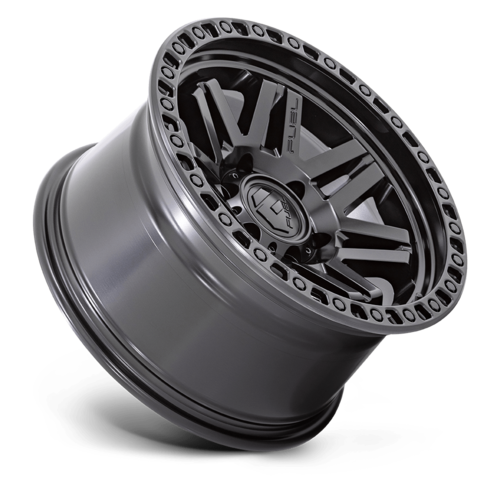 Fuel 1PC Syndicate 17x9 Blackout Off-Road Wheel with 6x139.7 Bolt Pattern