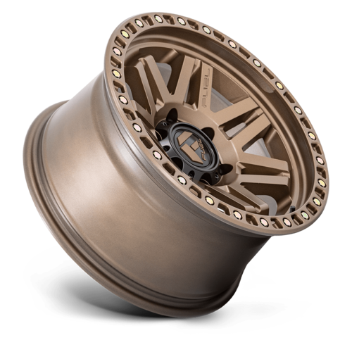 Fuel 1PC Syndicate 17x9 Inch Bronze Full Matte Wheel with 5x127 Bolt Pattern and 71.50mm Center Bore