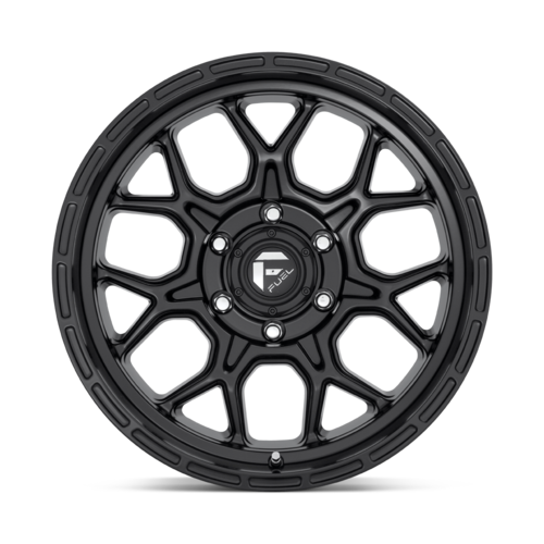 Fuel 1PC D670 TECH 17x9 Matte Black Wheel with 6x139.7 Bolt Pattern and +20 Offset