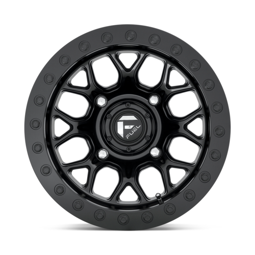 Fuel UTV D916 Tech Beadlock 15x10 Matte Black Wheel with 4x156 Bolt Pattern and 132mm Center Bore