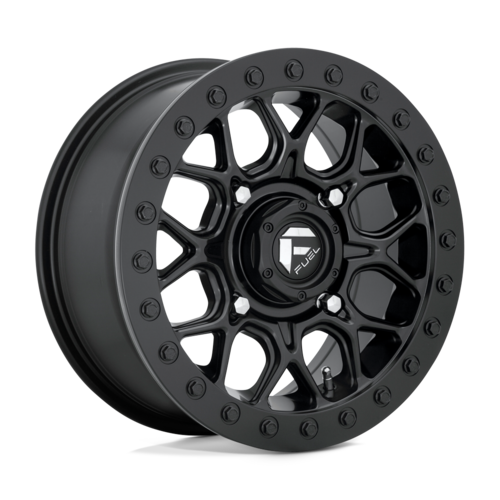 Fuel UTV D916 TECH Matte Black 15x7 Beadlock Wheel with 4x137 Bolt Pattern and 38mm Offset