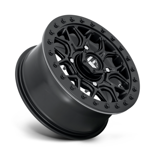 Fuel UTV D916 Tech Beadlock 15x7 Matte Black Wheel with 4x156 Bolt Pattern and +38 Offset