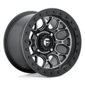 Fuel UTV D919 Tech 15x10 Matte Gunmetal Black Beadlock Wheel with 4x137 Bolt Pattern