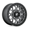 Fuel UTV D919 Tech 15x7 Matte Gunmetal Black Beadlock Wheel with 4x137 Bolt Pattern and 38mm Offset