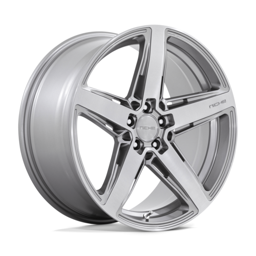 Niche 1PC M270 Teramo 20x9 Wheel with 5x112 Bolt Pattern and Brushed Anthracite Finish