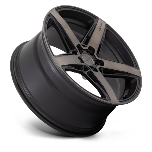 Niche 1PC M271 Teramo 20x9 Matte Black with Double Dark Tint Face Wheel - 5x114.3 Bolt Pattern +42 Offset