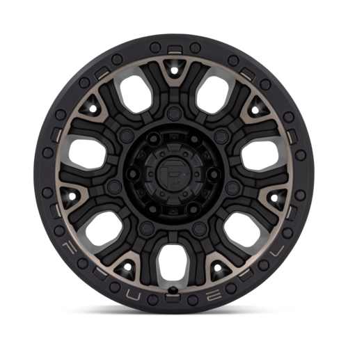 Fuel 1PC D824 Traction 17x9 Matte Black Wheel with 6x120 Bolt Pattern and 67.06 Center Bore
