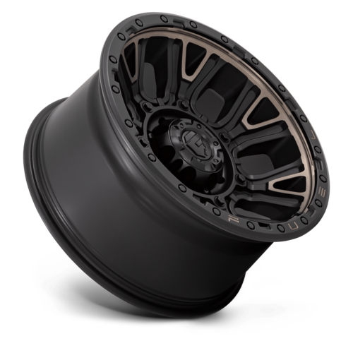 Fuel 1PC D824 Traction 20x10 Matte Black with Double Dark Tint Wheel with 8x180 Bolt Pattern and -18 Offset