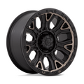 Fuel 1PC D824 Traction 20x9 Matte Black Wheel with 6x135 Bolt Pattern and 87.10 Center Bore