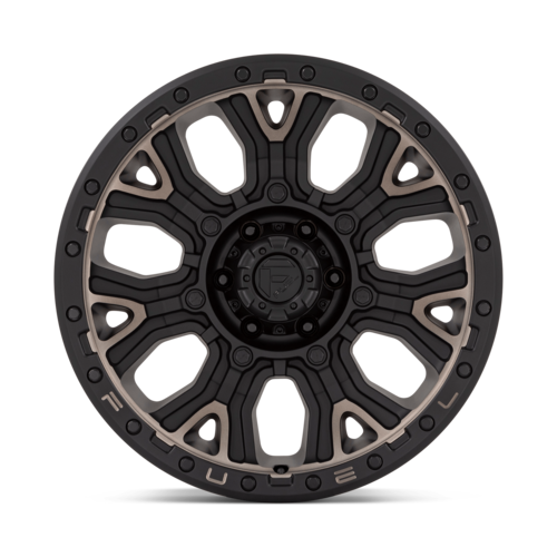 Fuel 1PC D824 Traction 20x9 Matte Black Wheel with 6x135 Bolt Pattern and 87.10 Center Bore
