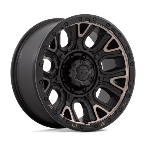 Fuel 1PC D824 Traction 20x9 Matte Black Wheel with Double Dark Tint and 8x170 Bolt Pattern