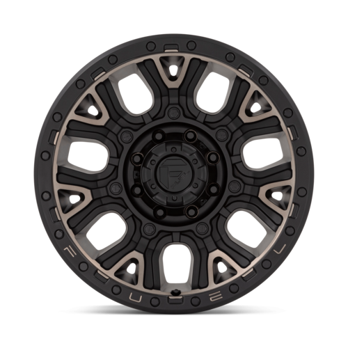 Fuel 1PC D824 Traction 20x9 Matte Black Wheel with Double Dark Tint and 8x170 Bolt Pattern