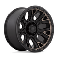 Fuel 1PC D824 Traction 20x10 Matte Black Wheel with -18 Offset and 6x139.7 Bolt Pattern
