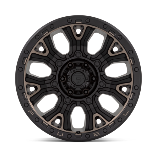 Fuel 1PC D824 Traction 20x10 Matte Black Wheel with -18 Offset and 6x139.7 Bolt Pattern
