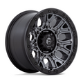 Fuel 1PC D825 Traction 17x9 Matte Gunmetal Wheel with Black Ring and 6x139.7 Bolt Pattern