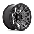 Fuel 1PC D825 Traction 20x10 Matte Gunmetal Wheel with Black Ring for 6x139.7 Bolt Pattern and -18 Offset