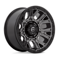 Fuel 1PC D825 Traction 20x10 Matte Gunmetal Wheel with Black Ring, 8x180 Bolt Pattern, -18 Offset