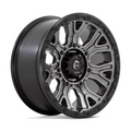 Fuel 1PC D825 Traction 20x9 Matte Gunmetal Wheel with Black Ring and 6x135 Bolt Pattern