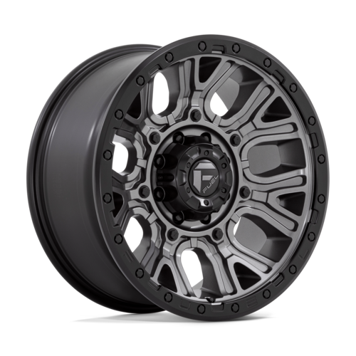 Fuel 1PC D825 Traction 20x9 Matte Gunmetal Wheel with Black Ring and 8x180 Bolt Pattern