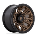 Fuel 1PC D826 Traction 17x9 Matte Bronze with Black Ring Wheel with -12 Offset and 6x139.7 Bolt Pattern