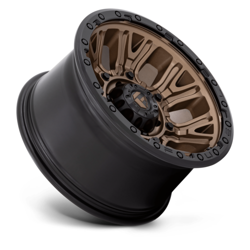 Fuel 1PC D826 Traction 17x9 Matte Bronze Wheel with Black Ring and -12 Offset
