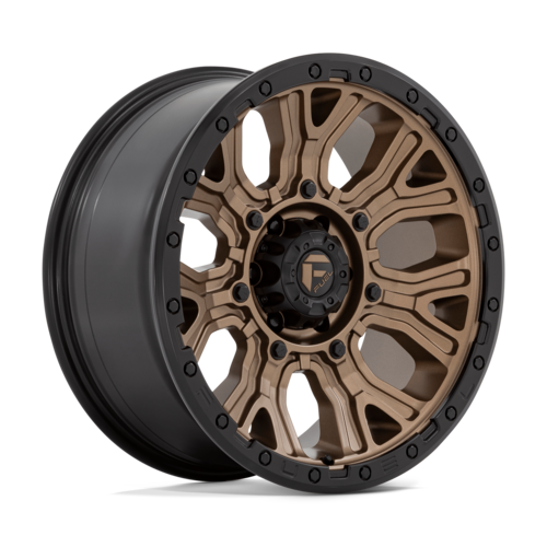 Fuel 1PC D826 Traction 20x9 Matte Bronze with Black Ring Wheel