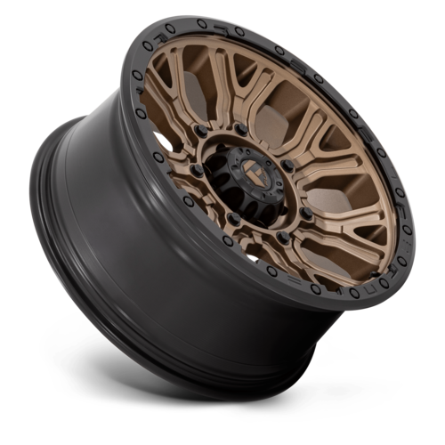 Fuel 1PC D826 Traction 20x9 Matte Bronze with Black Ring Wheel