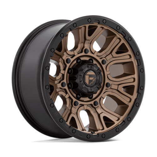Fuel 1PC D826 Traction 20x9 Matte Bronze with Black Ring Wheel