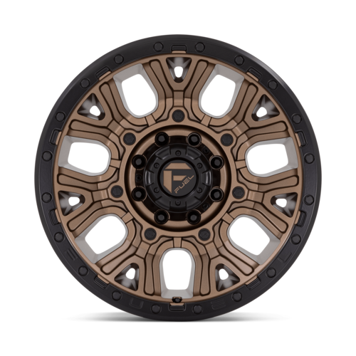 Fuel 1PC D826 Traction 20x9 Matte Bronze with Black Ring Wheel