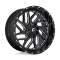 Fuel 1PC Triton 22x10 Inch Gloss Black Milled Off-Road Wheel with -19 Offset and 6x135/139.7 Bolt Pattern