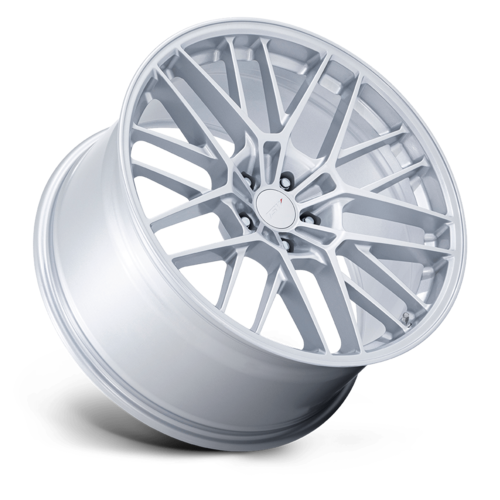 TSW TW001 Daytona 19x9.5 Inch Gloss Silver Wheel with 5x114.3 Bolt Pattern and +25 Offset