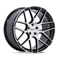 TSW LASARTHE 20x10.5 Inch Gloss Black Machined Wheel with 5x120 Bolt Pattern and +38 Offset