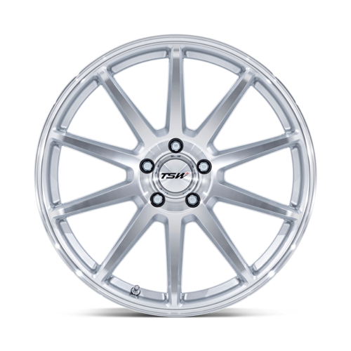 TSW CANARD 20x9 Inch Alloy Wheel with Gloss Silver Machined Finish, 5x114.3 Bolt Pattern, +35 Offset, 72.56 Center Bore