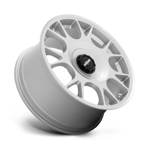 Rotiform R188 TUF-R 18x8.5 Satin Silver Alloy Wheel with 5x112/5x114.3 Bolt Pattern and 45mm Offset