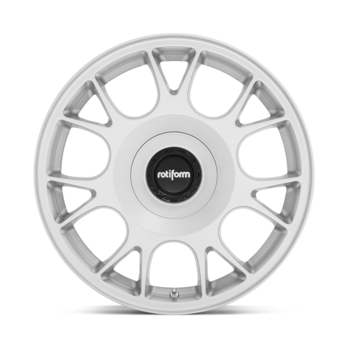Rotiform R188 TUF-R 18x8.5 Satin Silver Alloy Wheel with 5x112/5x114.3 Bolt Pattern and 45mm Offset