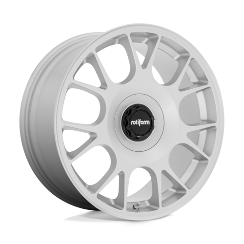 Rotiform R188 TUF-R 20-Inch Satin Silver Wheel with 10.5-Inch Width, 5x108/5x120 Bolt Pattern, and 72.56mm Center Bore