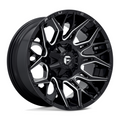 Fuel 1PC D769 TWITCH 20x10 Glossy Black Milled Wheels with 6x135/6x139.7 Bolt Pattern and -18mm Offset