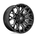 Fuel 1PC D769 TWITCH 20x10 Glossy Black Milled Wheel with -18mm Offset and 8x180 Bolt Pattern