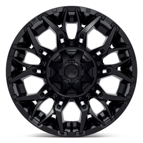 Fuel 1PC D772 Twitch 20x10 Blackout Off-Road Wheel with 6x135/6x139.7 Bolt Pattern