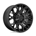 Fuel 1PC D772 Twitch 20x9 Blackout Wheel with 8x165.1 Bolt Pattern
