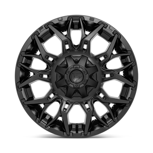 Fuel 1PC D772 Twitch 20x9 Blackout Off-Road Wheel for 8x170 Bolt Pattern
