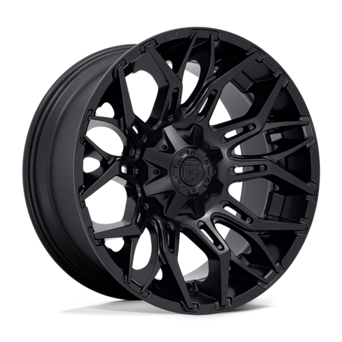 Fuel 1PC D772 Twitch 22x10 Blackout Wheel with -18mm Offset and 8x165.1 Bolt Pattern