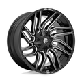 Fuel 1PC D773 Typhoon 22x10 Black Gloss Milled Wheel with -18mm Offset and 8x180 Bolt Pattern