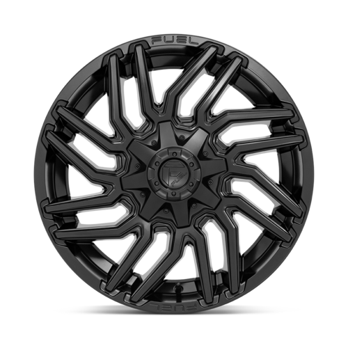 Fuel 1PC D775 TYPHOON 22x10 Matte Black Wheel with -18mm Offset and 6x135/139.7 Bolt Pattern