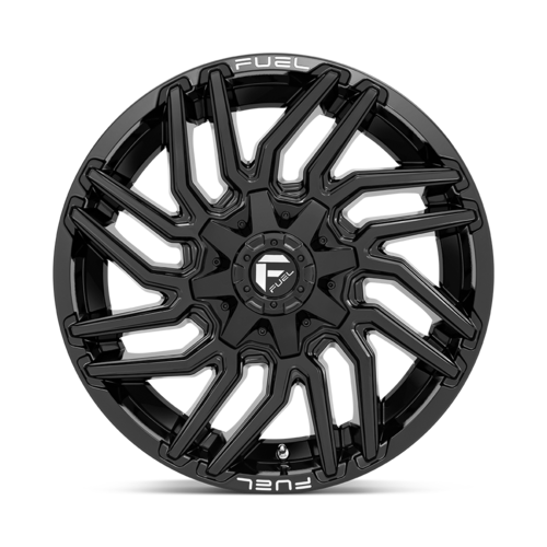 Fuel 1PC D776 Typhoon 20x9 Gloss Black Wheel with 5x139.7/5x150 Bolt Pattern
