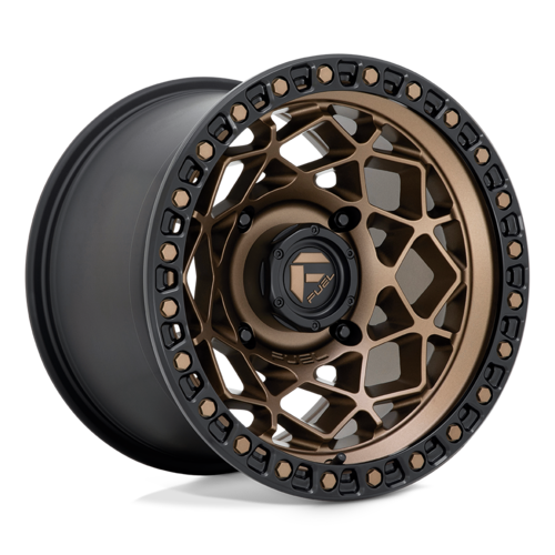 Fuel UTV D785 Unit UTV 15x10 Bronze with Matte Black Ring Wheel