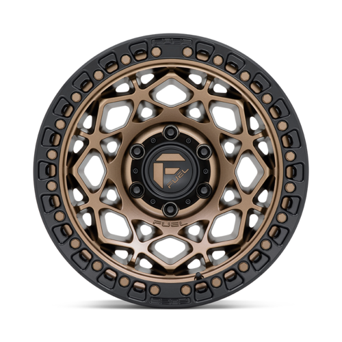 Fuel 1PC D785 Unit 17x9 Bronze with Matte Black Ring Wheel
